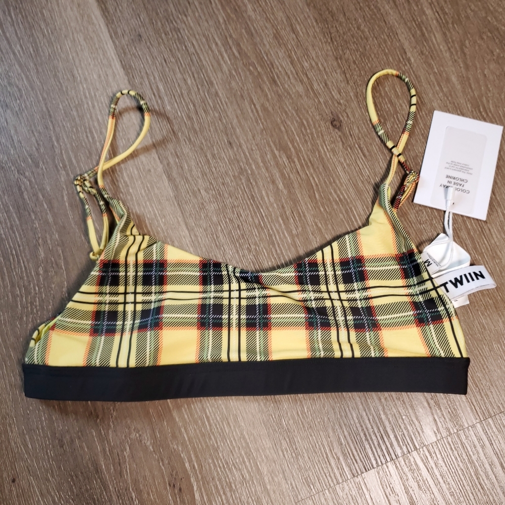 ASOS Twiin swimsuit bikini top medium